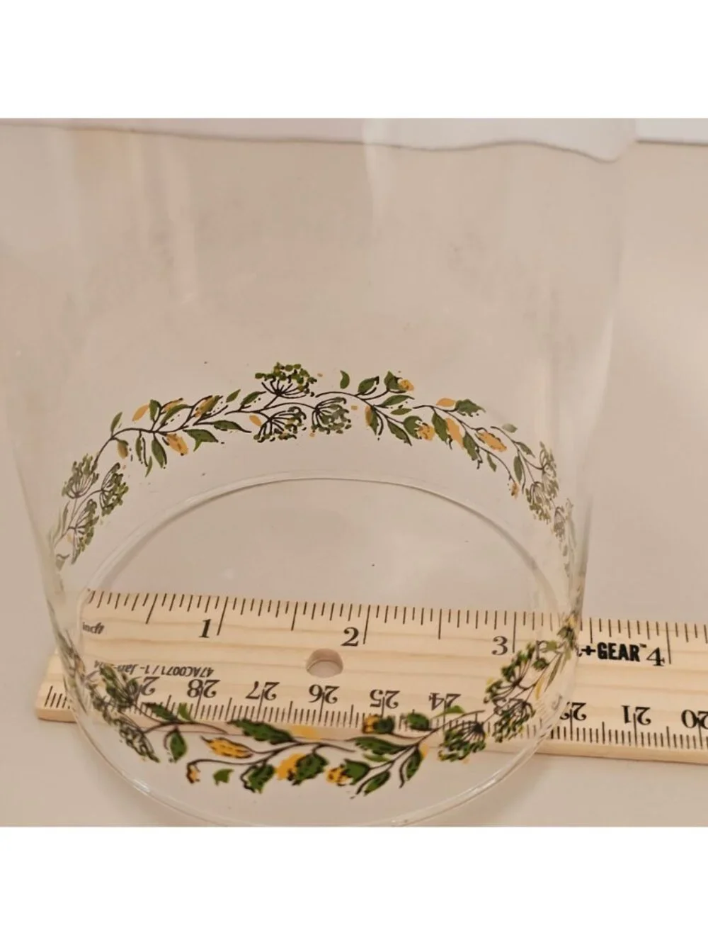 Libbey Spice of Life Glass Jar canister retro charm vintage 1970s kitchen jar 9